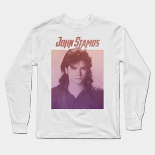 John Stamos Retro Long Sleeve T-Shirt